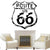 Vintage Route 66 Wall Stickers