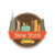 Vintage New York Color Stickers