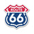 Vintage Route 66 Car Stickers