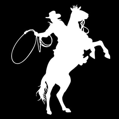 Vintage Western Cowboy Decals