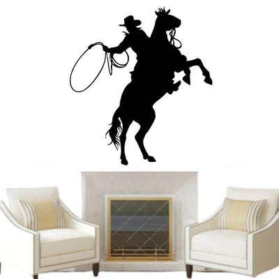 Vintage Western Cowboy Decals