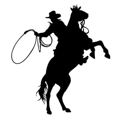 Vintage Western Cowboy Decals