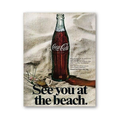 Vintage Coca Cola Canvas Print