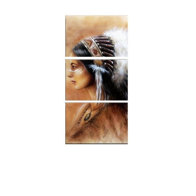 American Indian Vintage Canvas Print