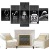 Vintage Michael Jordan Black And White Canvas Print