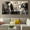 Vintage Indian Style Canvas Print