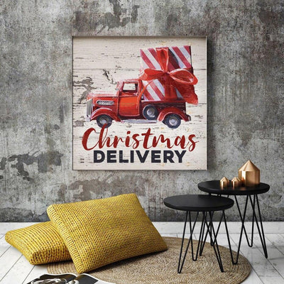 Vintage Tractor Canvas Print