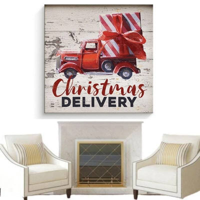 Vintage Tractor Canvas Print