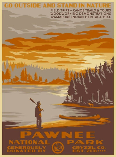 Vintage Yellowstone Canvas Print