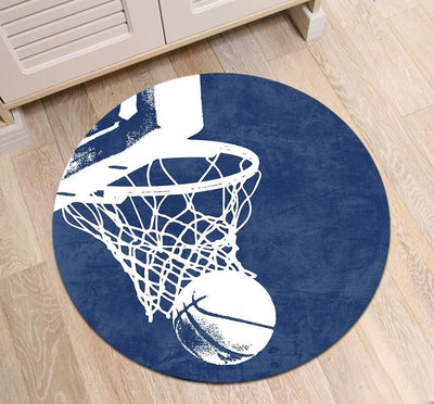 Vintage Basketball Rug