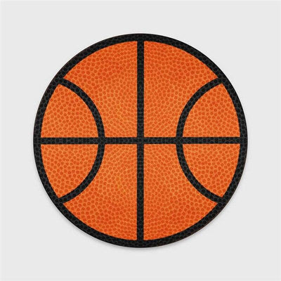 Vintage Basketball Floor Mat