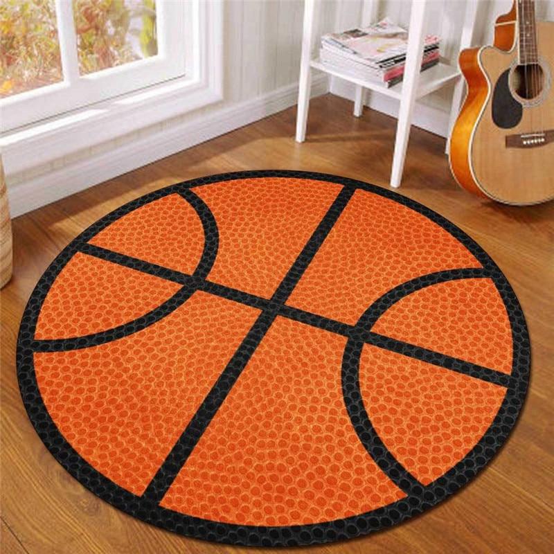 Vintage Basketball Floor Mat