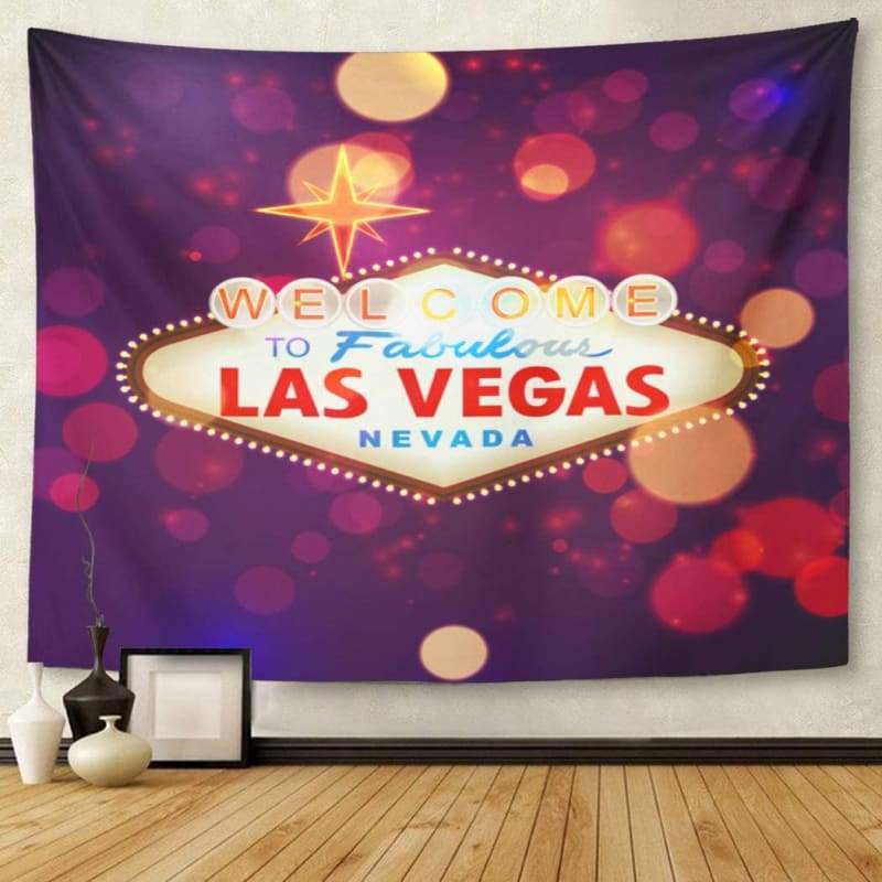 Vintage Las Vegas Tapestry