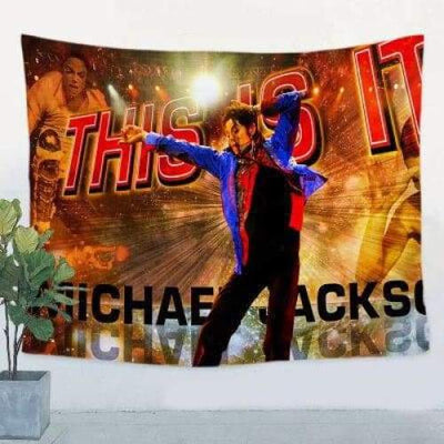 Vintage Michael Jackson Tapestry