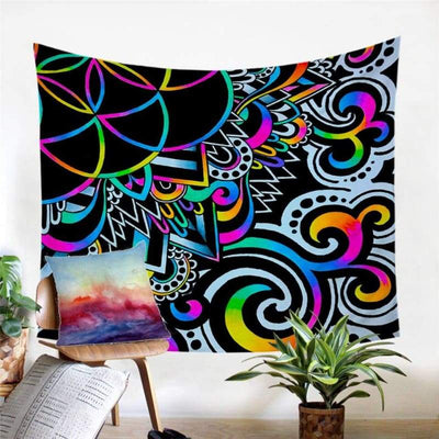 Vintage Hippie Wall Tapestry