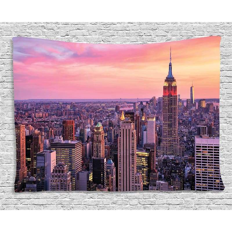 Vintage Wall Tapestry New York