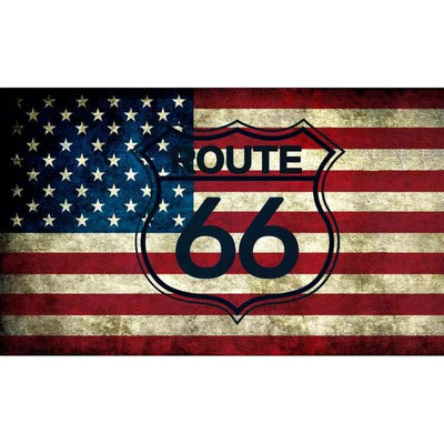 Vintage Route 66 Tapestry