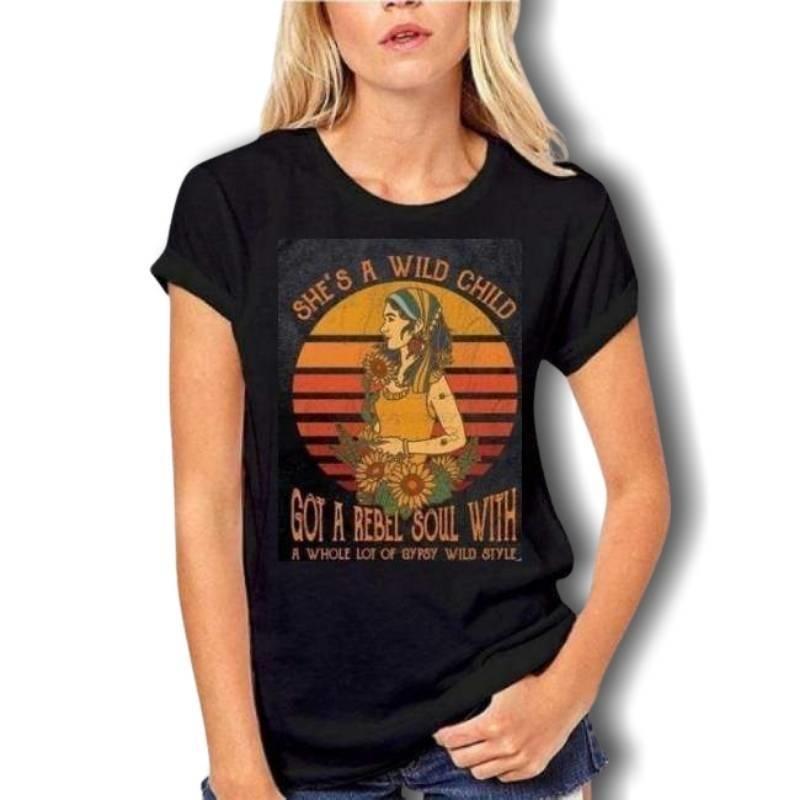 Women's Vintage Hippie T-Shirt