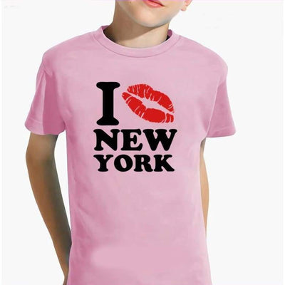 Girl's Vintage I Love New York T-Shirt